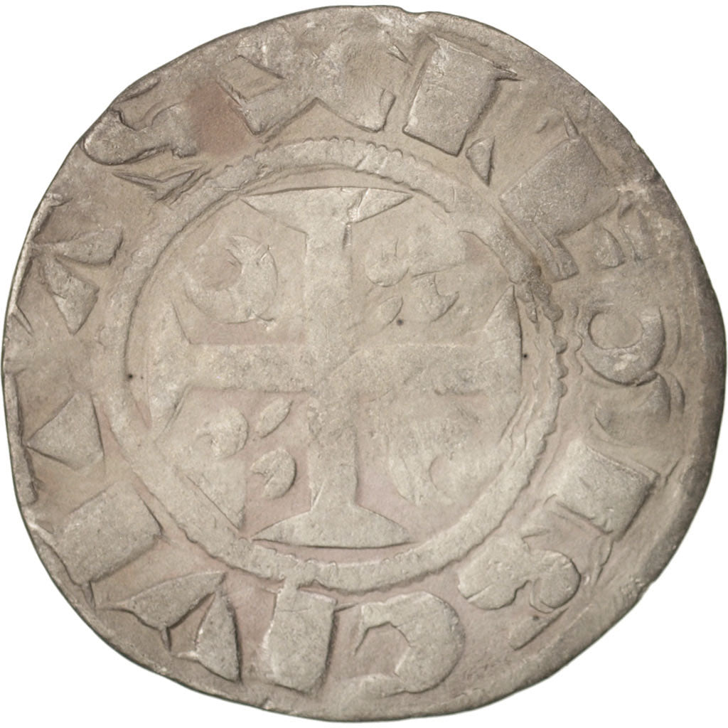 Monnaie, France, Denier, Reims, TB+, Argent, Boudeau:1790
