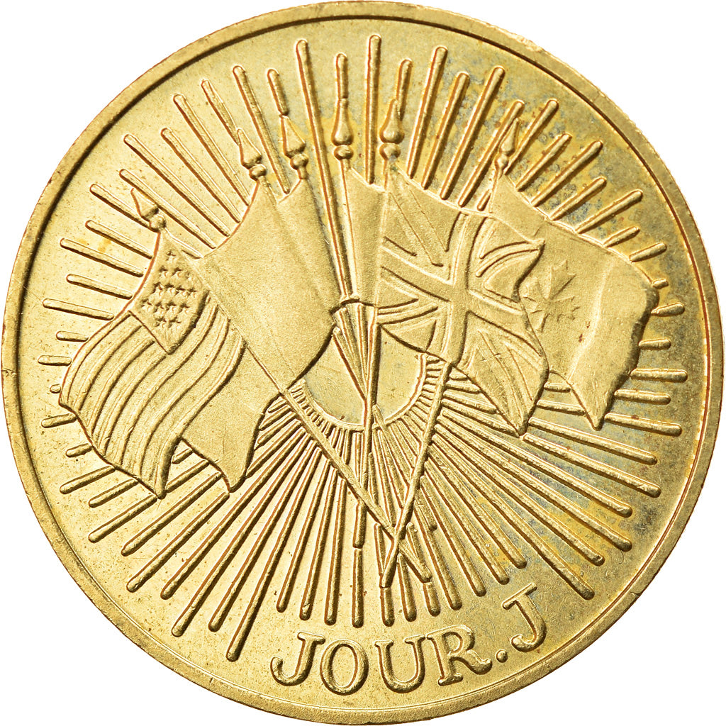 France, Token, 50ème Anniversaire du Débarquement, Jour J, Politics, Society