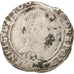 Monnaie, France, Franc au Col Plat, 1582, Bayonne, B, Argent, Sombart:4714