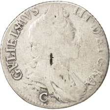 Great Britain, William III, Shilling, 1697, Chester, VG(8-10), Silver, KM:485.3