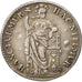 Netherlands, HOLLAND, 10 Stuivers, 1/2 Gulden, 1748, VF(30-35), Silver, KM:95