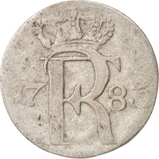 German States, PRUSSIA, Friedrich II, 1/24 Thaler, 1783, VF(20-25), Silver