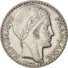 Moneta, Francja, Turin, 20 Francs, 1936, Paris, EF(40-45), Srebro, KM:879