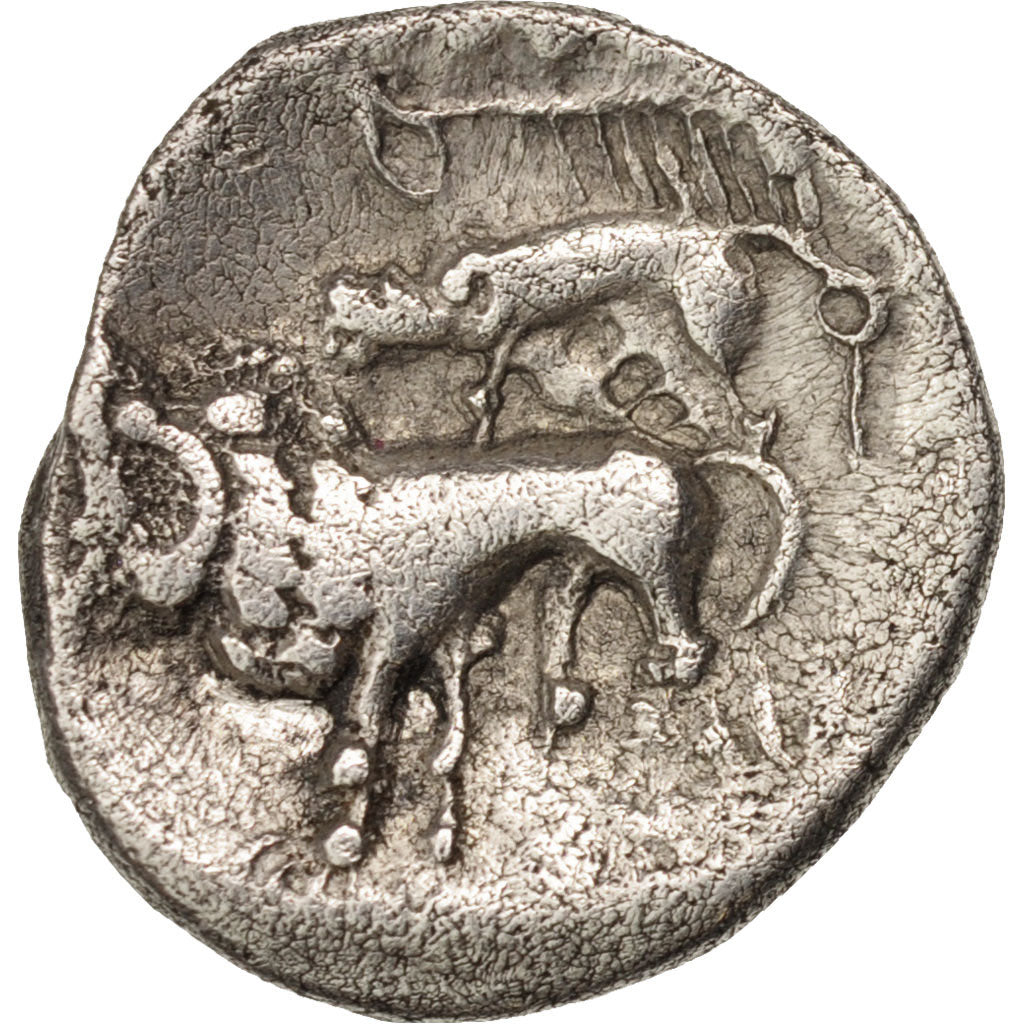 Coin, Suessiones, Denarius, AU(50-53), Silver, Delestrée:198