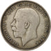 Great Britain, George V, 1/2 Crown, 1922, VF(20-25), Silver, KM:818.1a