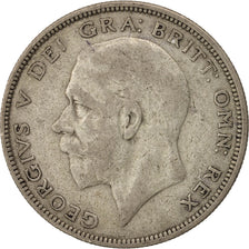 Great Britain, George V, 1/2 Crown, 1931, VF(20-25), Silver, KM:835