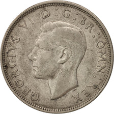 Monnaie, Grande-Bretagne, George VI, 1/2 Crown, 1942, TB+, Argent, KM:856