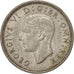 Great Britain, George VI, 6 Pence, 1937, AU(50-53), Silver, KM:852