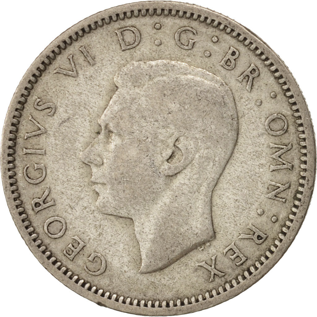 Great Britain, George VI, 6 Pence, 1941, VF(20-25), Silver, KM:852