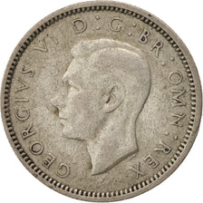 Monnaie, Grande-Bretagne, George VI, 6 Pence, 1942, TB, Argent, KM:852