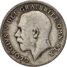 Great Britain, George V, 6 Pence, 1913, VF(20-25), Silver, KM:815