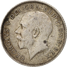 Great Britain, George V, 6 Pence, 1916, EF(40-45), Silver, KM:815