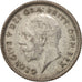 Coin, Great Britain, George V, 6 Pence, 1927, AU(55-58), Silver, KM:828