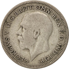 Great Britain, George V, 6 Pence, 1931, F(12-15), Silver, KM:832