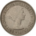 Great Britain, Elizabeth II, 6 Pence, 1953, AU(50-53), Copper-nickel, KM:889