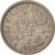Coin, Great Britain, Elizabeth II, 6 Pence, 1954, MS(63), Copper-nickel, KM:903