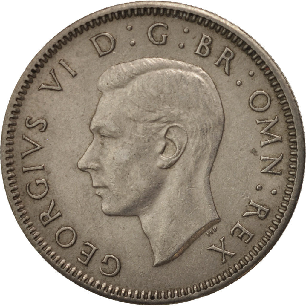 Münze, Großbritannien, George VI, Shilling, 1950, VZ, Copper-nickel, KM:876