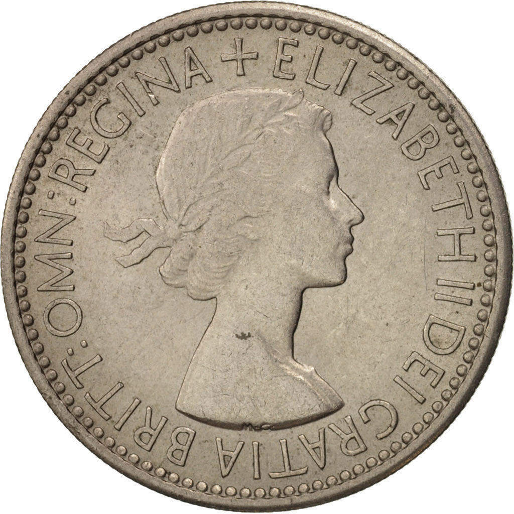 Großbritannien, Elizabeth II, Shilling, 1953, VZ, Copper-nickel, KM:890