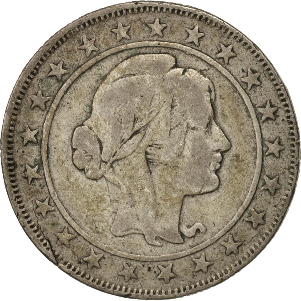 Brazil, 2000 Reis, 1928, VF(20-25), Silver, KM:526