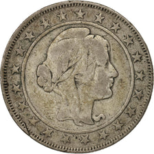 Brazil, 2000 Reis, 1928, VF(20-25), Silver, KM:526