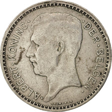Belgium, 20 Francs, 20 Frank, 1934, VF(30-35), Silver, KM:104.1