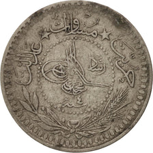 Turkey, Muhammad V, 5 Para, 1912 (1327/4), EF(40-45), Nickel, KM:759