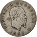 Moneta, Włochy, Vittorio Emanuele II, 2 Lire, 1863, Torino, VF(20-25), Srebro