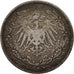 Coin, GERMANY - EMPIRE, 1/2 Mark, 1905, Munich, VF(20-25), Silver, KM:17