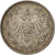 Coin, GERMANY - EMPIRE, 1/2 Mark, 1909, Muldenhütten, AU(55-58), Silver, KM:17