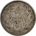 GERMANY - EMPIRE, 1/2 Mark, 1915, Muldenhütten, VF(30-35), Silver, KM:17