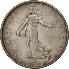 Moneda, Francia, Semeuse, 5 Francs, 1964, MBC+, Plata, KM:926, Gadoury:771