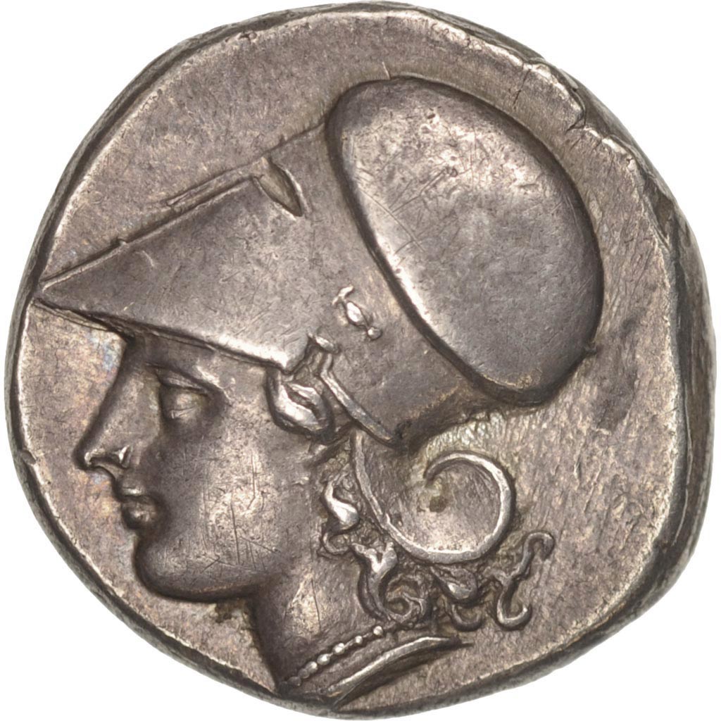 Sicily, Agathokles, Stater, Syracuse, AU(55-58), Silver, Pegasi 17