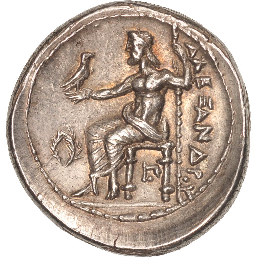 Macedonia (Kingdom of), Alexander III, Tetradrachm, Amphipolis, VZ+, Silber