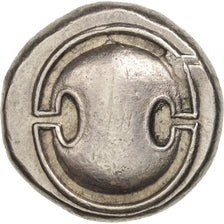 Moneda, Boeotia, Stater, 363-338 BC, Thebes, MBC+, Plata