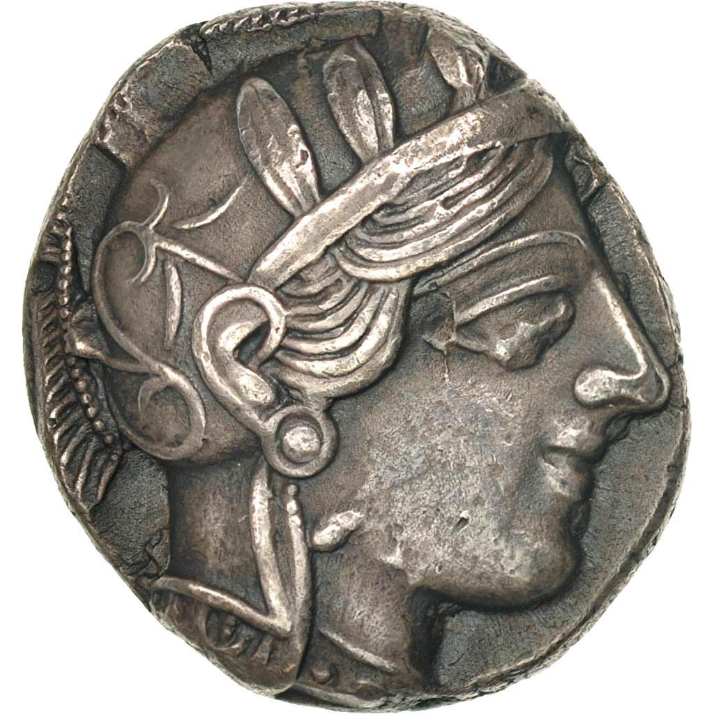 Munten, Attica, Athene, Tetradrachm, 490-407 AV JC, Athens, PR, Zilver, SNG