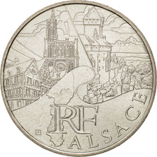 France, 10 Euro Alsace, 2011, MS(64), Silver, KM:1734