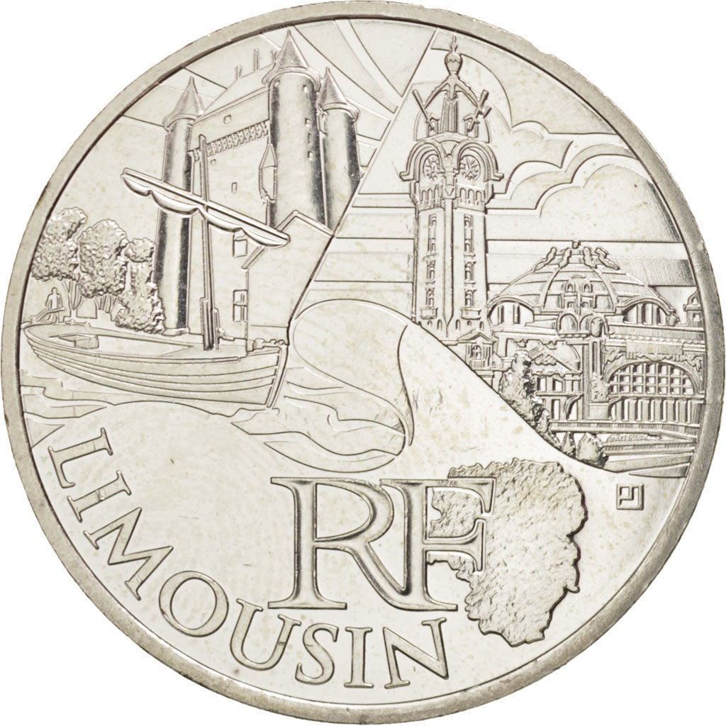 Coin, France, 10 Euro, 2011, MS(64), Silver, KM:1742
