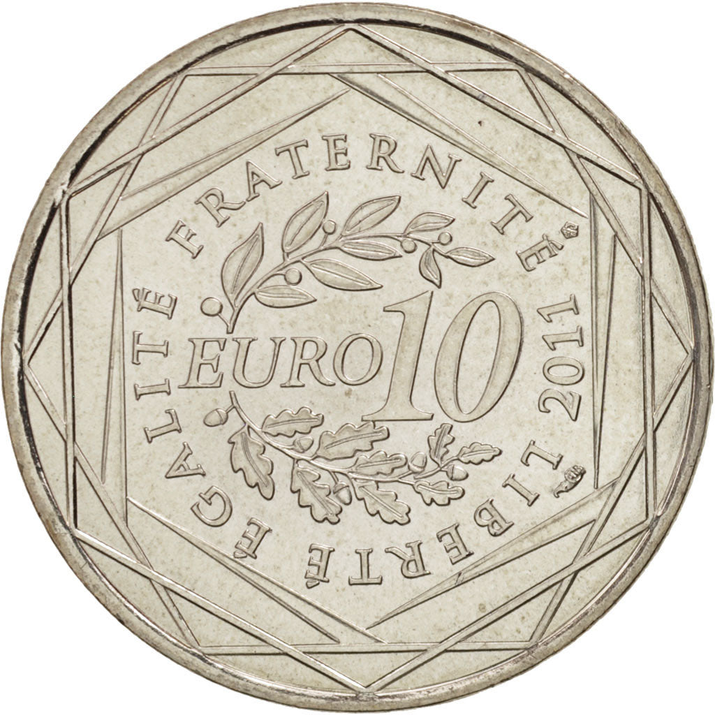 Coin, France, 10 Euro, 2011, MS(65-70), Silver, KM:1752