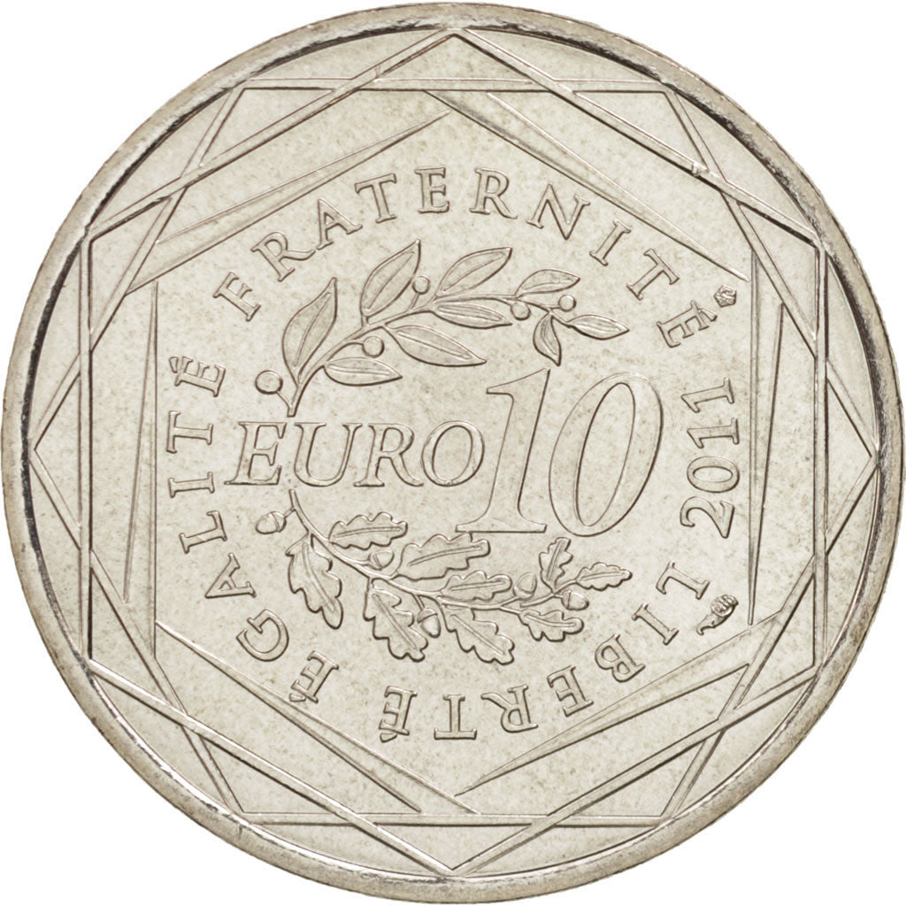 Coin, France, 10 Euro, 2011, MS(64), Silver, KM:1741