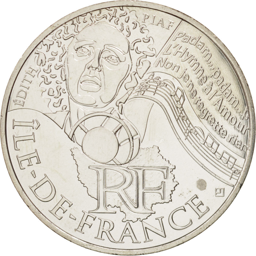 Francia, 10 Euro, 2012, SPL, Argento, KM:1875