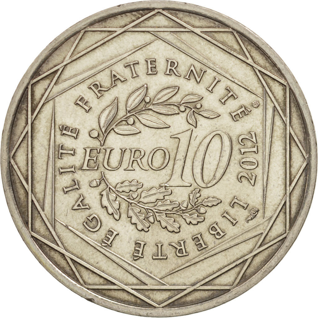 Coin, France, 10 Euro, 2012, MS(63), Silver, KM:1881