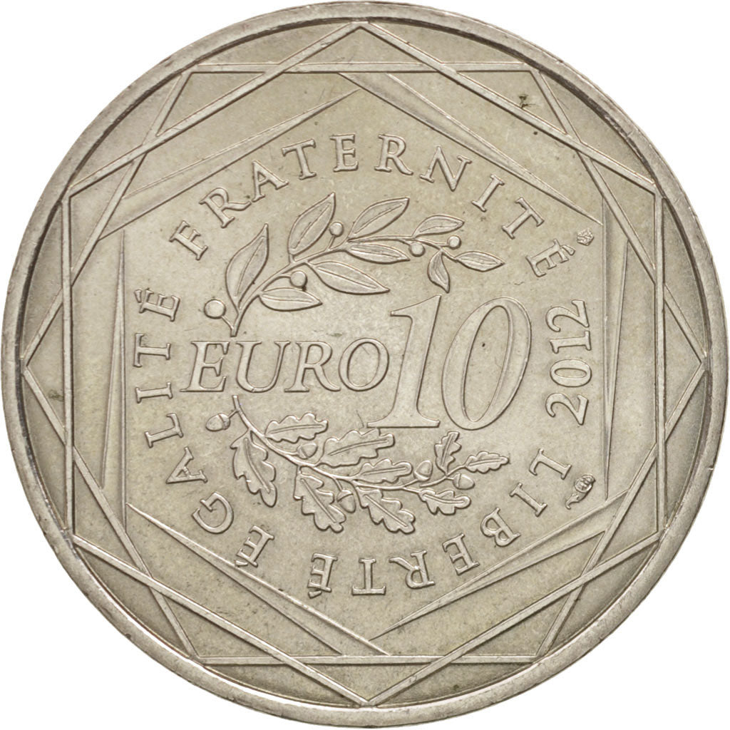 Coin, France, 10 Euro, 2012, MS(63), Silver, KM:1871