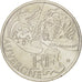 France, 10 Euro Auvergne, 2012, MS(64), Silver, KM:1864