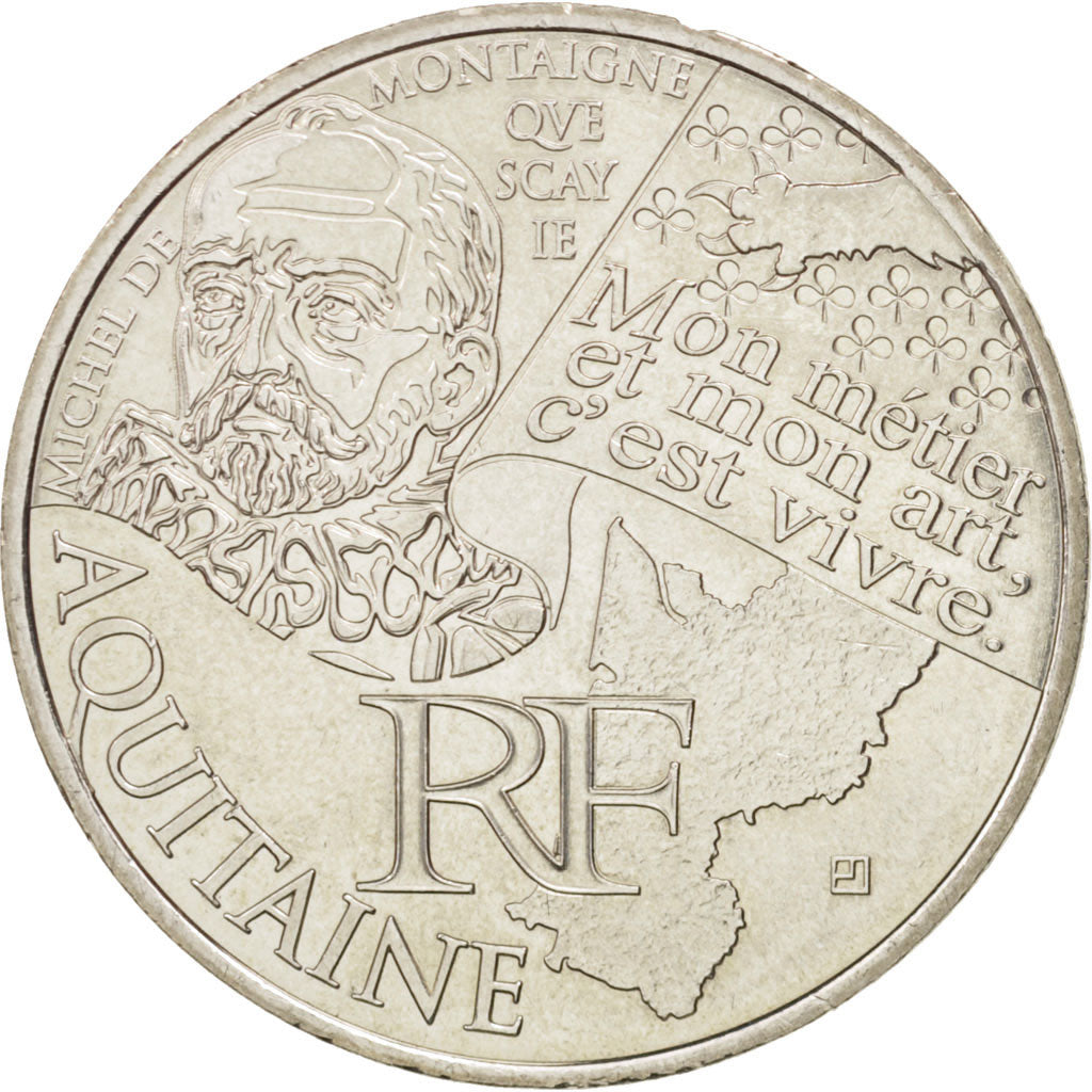 Munten, Frankrijk, 10 Euro, 2012, UNC, Zilver, KM:1863