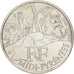 France, 10 Euro Midi-Pyrénées, 2012, MS(65-70), Silver, KM:1887