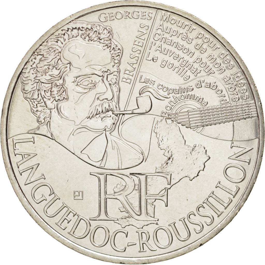 Coin, France, 10 Euro, 2012, MS(65-70), Silver, KM:1877