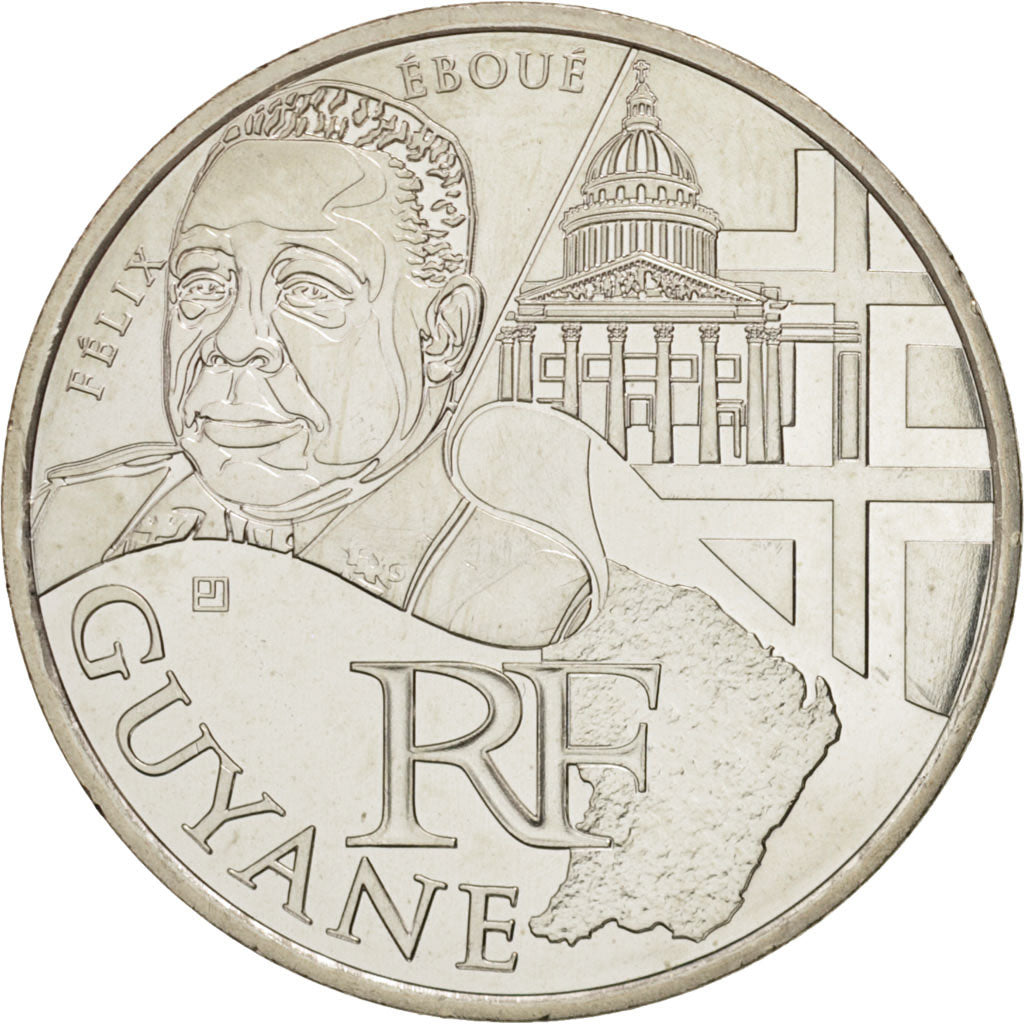 Munten, Frankrijk, 10 Euro, 2012, FDC, Zilver, KM:1872