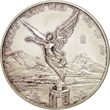 Moneta, Messico, 2 Onzas, 2 Troy Ounces of Silver, 1998, Mexico City, SPL
