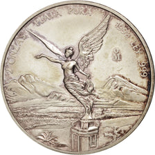 Coin, Mexico, 2 Onzas, 2 Troy Ounces of Silver, 1998, Mexico City, MS(63)