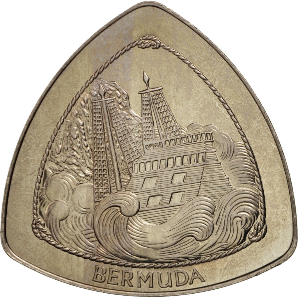 Bermuda, Elizabeth II, Dollar, 1997, MS(65-70), Copper-nickel, KM:95